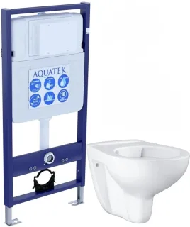 Комплект SET AQUATEK КЛАССИК T унитаз с инсталляцией